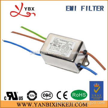 High Performance Single Phase Double Stage EMC Filter